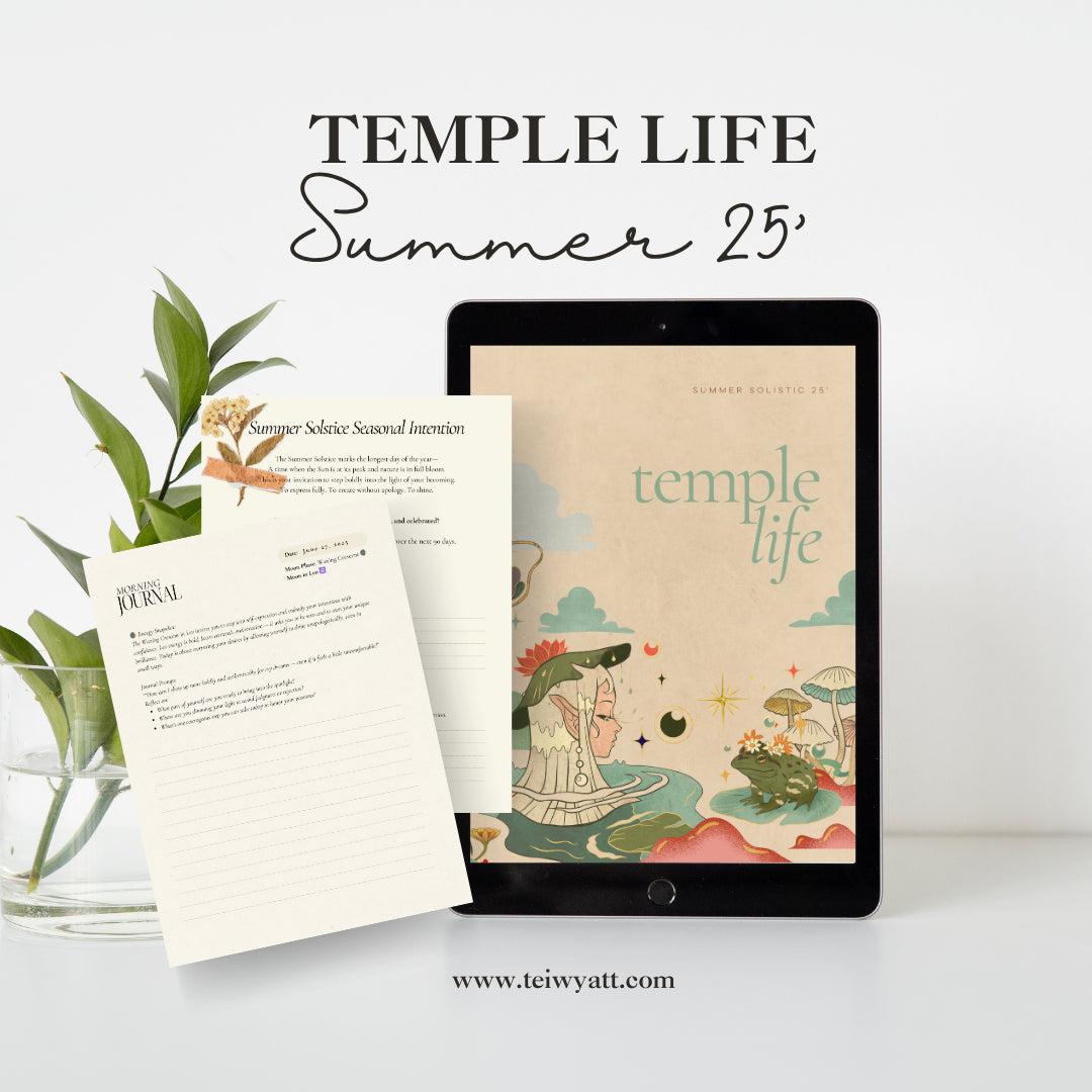 The Temple Life Morning Devotion Guide — Summer to Fall Cycle (2025 Edition)(Digital) — The Wyatt Collective